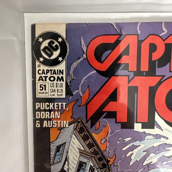 CAPTAIN ATOM #51 VOL. 3 9.2 1ST APP DC COMIC BOOK CM54-79 - Picture 2 of 6